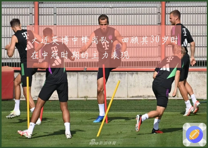 大连英博中锋离队，回顾其30岁时在中冠时期的主力表现