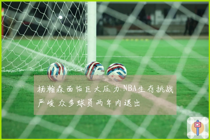 杨瀚森面临巨大压力 NBA生存挑战严峻 众多球员两年内退出